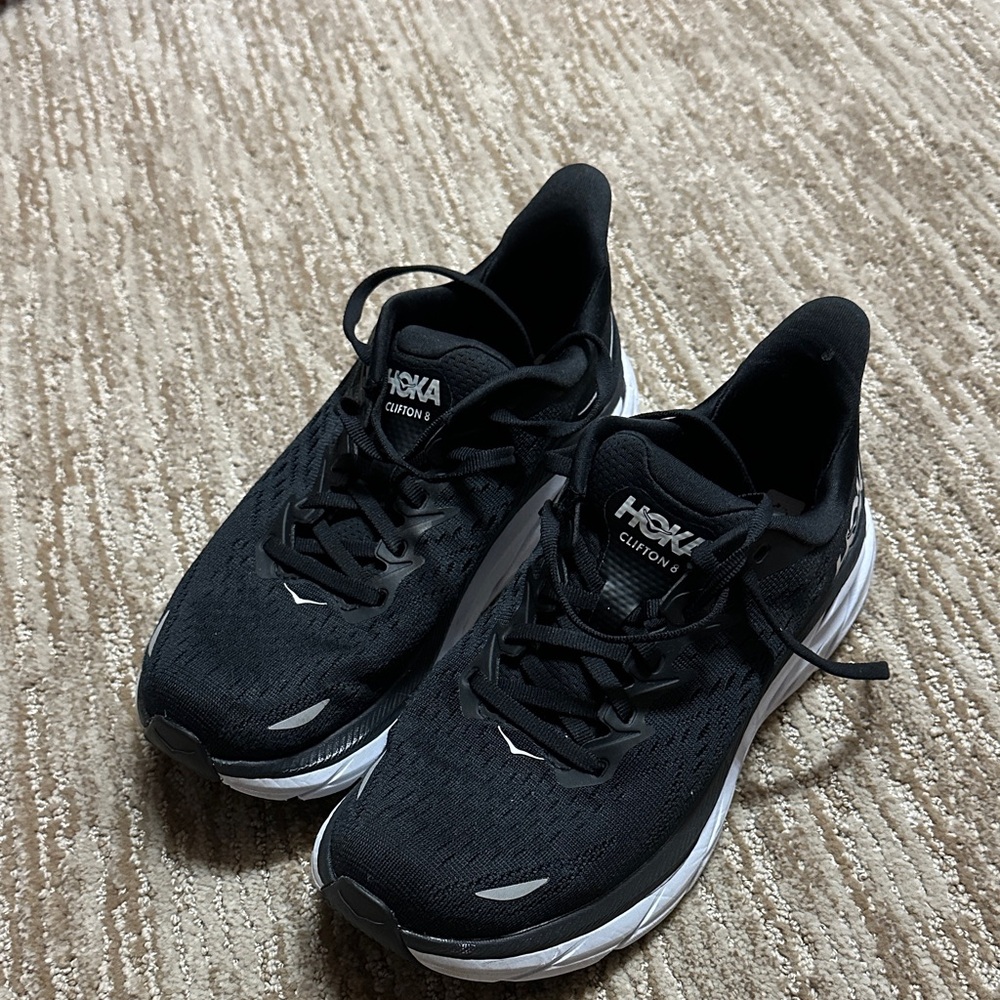 Hoka Black Athletic Shoes
